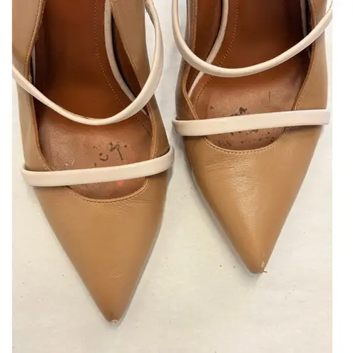 Malone Souliers Malone Souliers Beige Leather Maureen Pumps Size 37.5