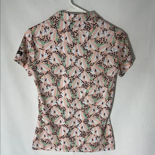 BAD BIRDIE • Women's Golf Polo SS23 Abstract Fish Core Performance BBW02