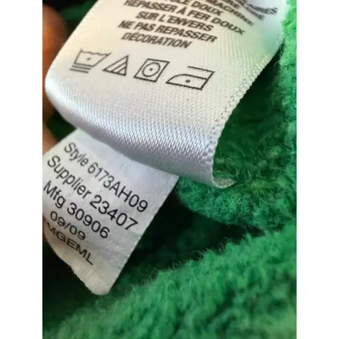 Aeropostale Pullover Sweatshirt Long Sleeve Embroidered Shirt XL Extra Large Y2K Green