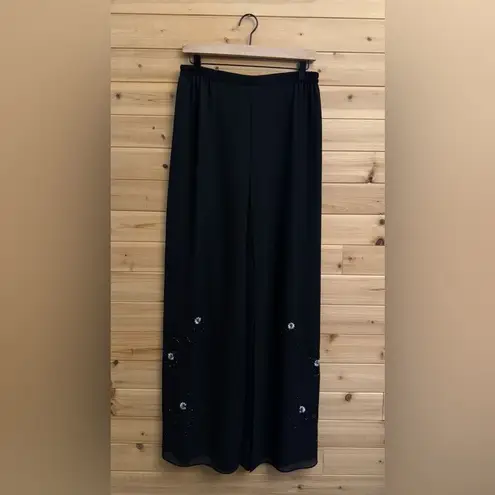 Adrianna Papell NWT  Evening Essentials Sz L Cardigan Wide Leg Flowy Pants Set - Image 9