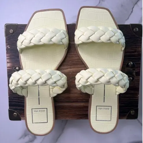 Dolce Vita Indy Braided Flat Sandals Size 7.5