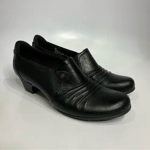 Rockport black leather Adele pumps loafers women’s size 8 business boho minimal