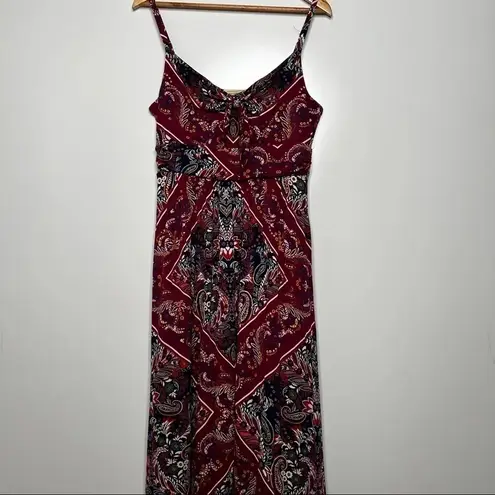 Moulinette Soeurs Anthropologie Brisbane Paisley Floral Maxi Dress Size Medium