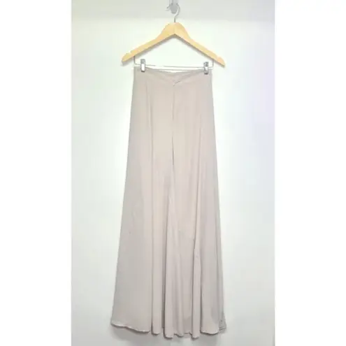 Show Me Your Mumu  Women's Maxi Princess Ariel Skirt Size Small Color Soft Beige