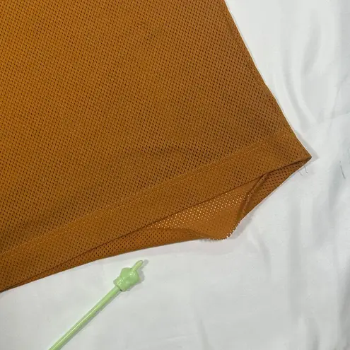 Dolce & Gabbana Dolce $ Gabanna D&G Sport Vintage Y2K Orange Mesh Athletic Tank Top Jersey Large