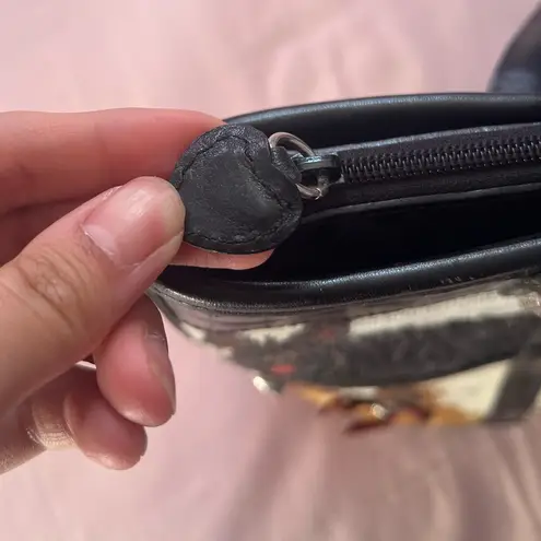 Brighton  Dog Motif with Charms Handbag with Black Trim