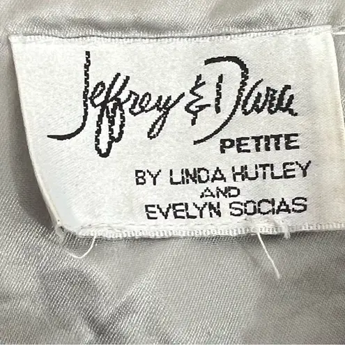 Jeffrey & Dora vintage 1980s work where modest pants suit women’s small Black
