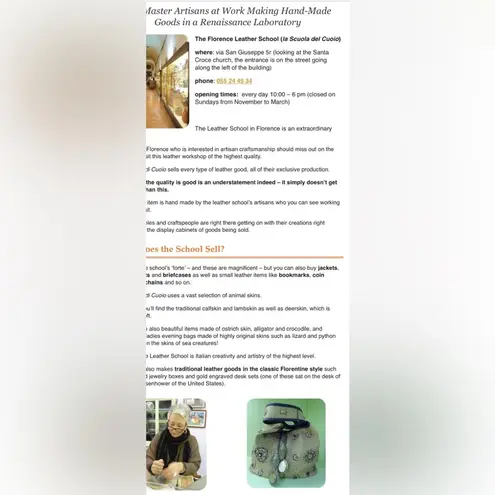 Florence Leather school Vintage Rare and unique, Snakeskin Bag/Clutch