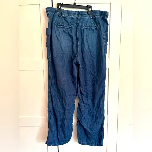 Free People We The Free High Rise Baggy Jeans Size Large 