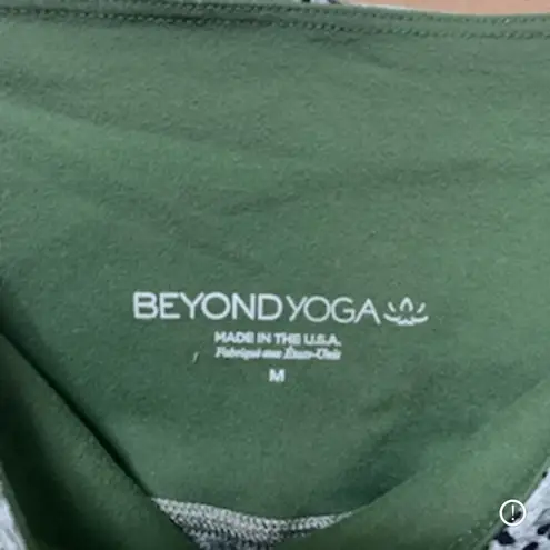 Beyond Yoga Jungle Fern Spacedye Capri Legging