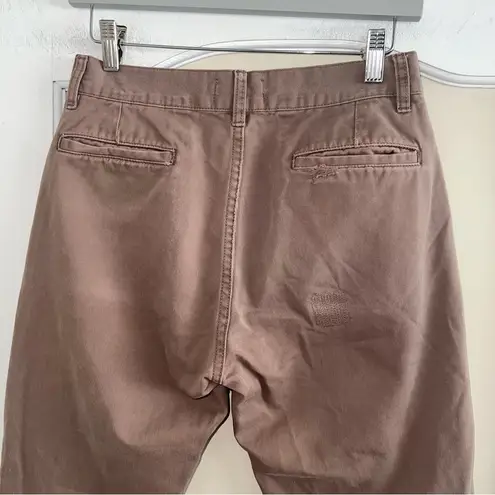 Taylor Stitch Women’s Tan Slim Fit Chino Pants Slightly Cropped Size: 29