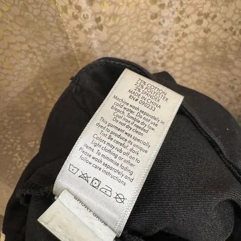 Vintage 2000s Bullhead Denim Black High Rise Pull On Short Shorts 9 NWT Size undefined