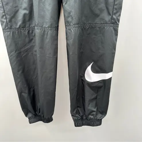 Nike  Tech Pack Woven Belted Black & White Swoosh Jogger Pants Size S