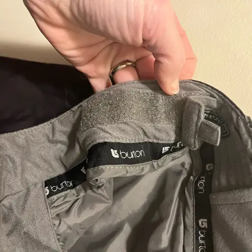 Burton ~ DRY RIDE BLACK EMBROIDERED SNOWBOARD SKI PANTS ~ S