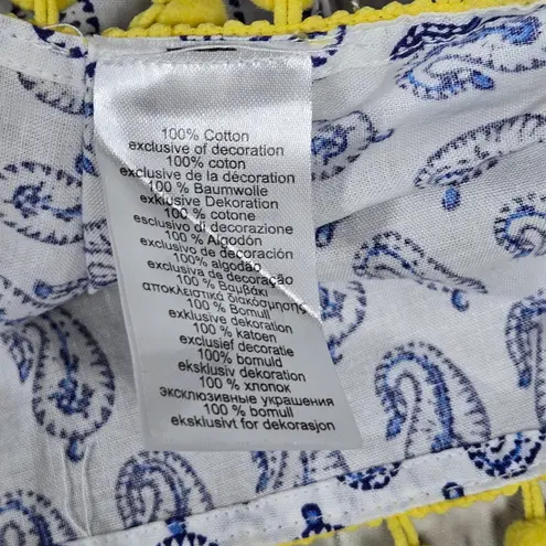 Stella & Dot Stella & Dot Beach Capri Tunic Pom Pom Cover Up One Size