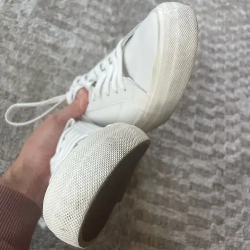 Madewell White Leather Sneakers