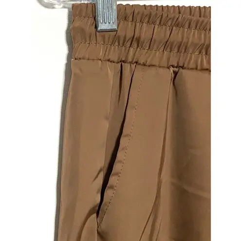 Bailey 44 Jogger Pants Satin Silky Baggy Cargo Pockets Drawstring Womens M