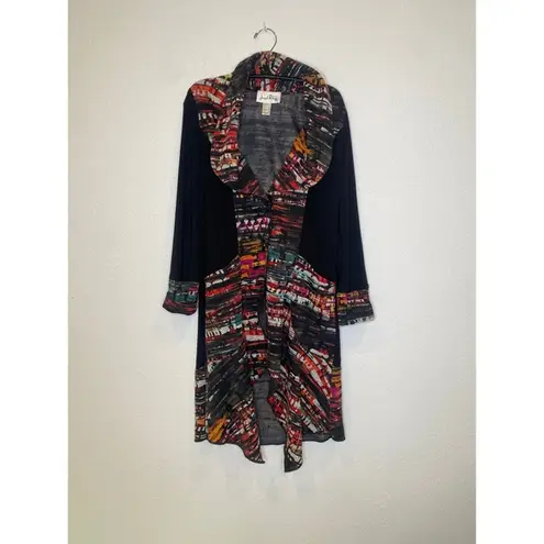 Joseph Ribkoff Duster/Sweater/Coat Polyester Spandex EUC Sz 6 Long Sleeves