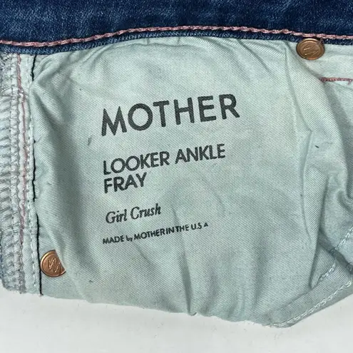 MOTHER Denim The Looker Ankle Fray Jeans