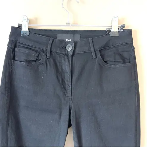 3x1  NYC | Black Straight Leg Raw Hem Denim Jeans Sz 25