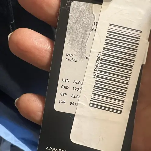 Peloton Windbreaker Joggers Unisex Size XL Mesh Lined Colorblock NWT