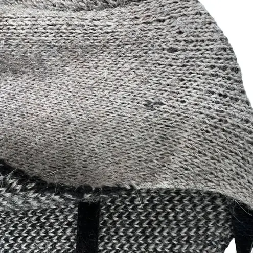 Elisabetta Tan Black Zebra Print Knitted Made In Italy Sweater