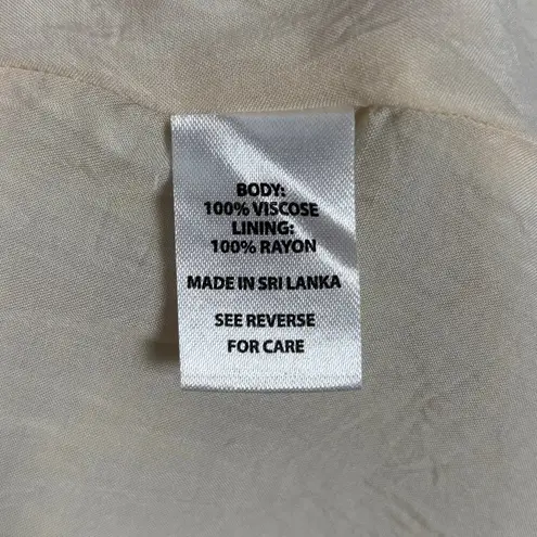 Spartina 449 Floral Long Sleeve V-Neck Tiered Mini Dress Size XS