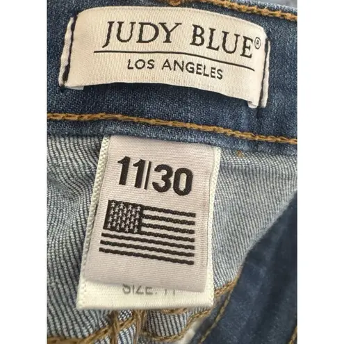 Judy Blue Style 8390 Stretch Skinny Jeans Mid-Wash Sculpting Demin Women's 11/30