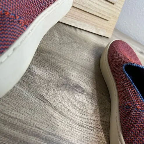 Rothy's Rothy’s Tangerine Triple Stitch Slip on Sneaker Retired Shoes