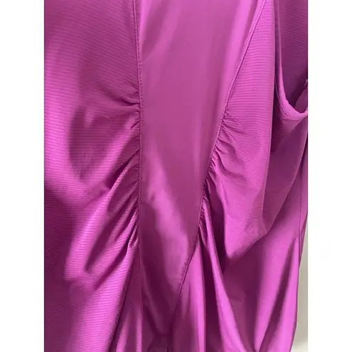 Joe Fresh Athletic Racerback Bright Purple Tank Top Size L Large