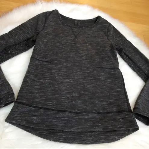 Lululemon  Exhalation II Heathered Marley Black 4