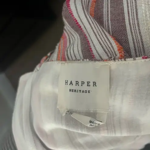 Harper Heritage Striped Maxi Dress xs