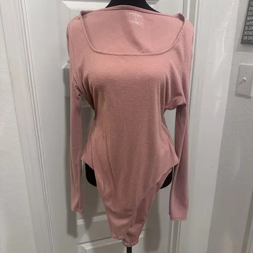 Arizona Chill Weekends Sweater Bodysuit - Rose