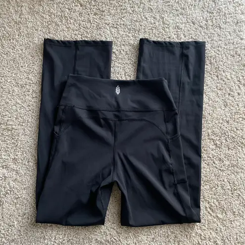 Free People Movement Black Shanti Yoga Pants
