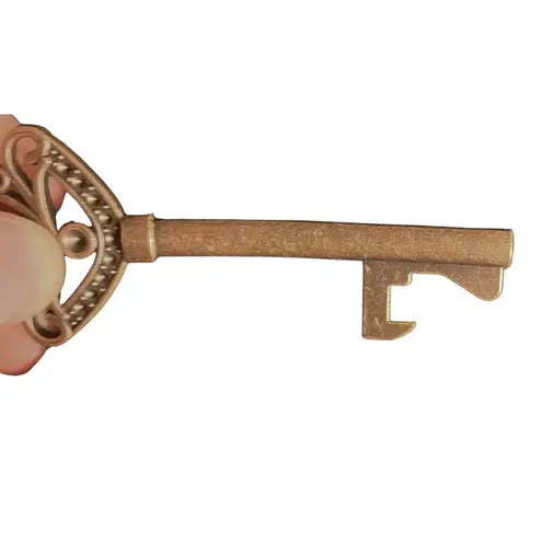 Wuthering Heights Once Upon a Book Club Enamel Bottle Opener Keychain Bag Charm Blue