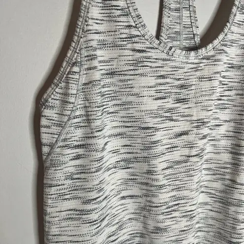 Lululemon grey and white space dye tank top