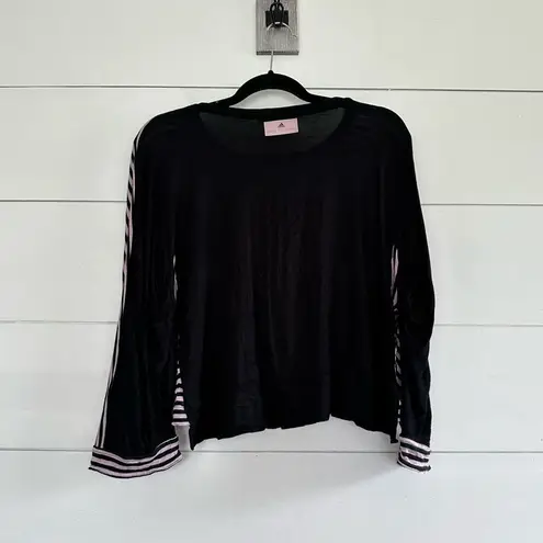 Adidas x Stella McCartney Women’s XS Purple Black Striped Top
