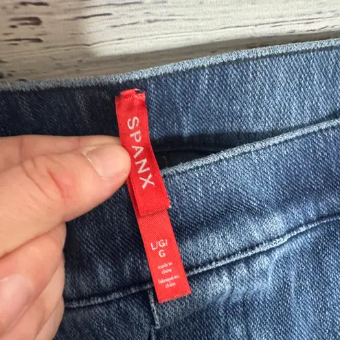 Spanx  Denim Jeggings Jeans Blue Stretch Pull-On Lg