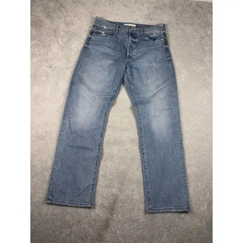 MOTHER Denim mother superior jeans high waistwd hiker hover slay it with flowers 32 Button