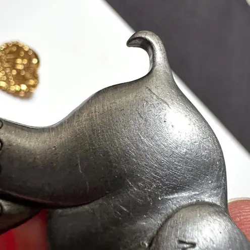 Lot Of 2 MOM Written On Elephant Brooch Pins