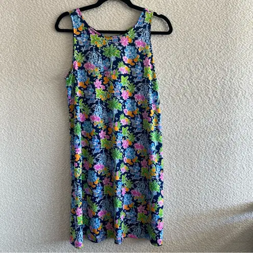 Lilly Pulitzer  x Disney Parks Women’s Kristen Navy Mickey Minnie‎ Dress Size Med