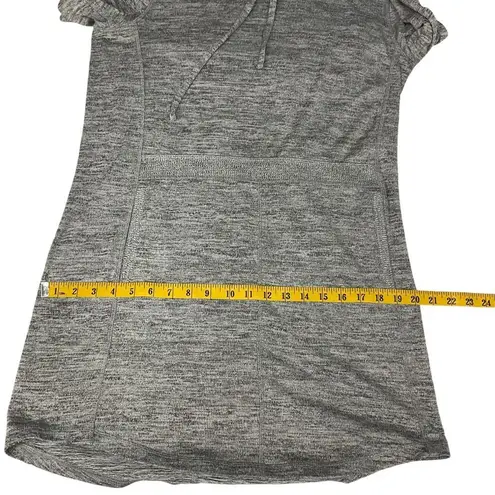 90 Degrees by Reflex Women's Hoodie Sweater Dress Gray Size M Pockets Size M