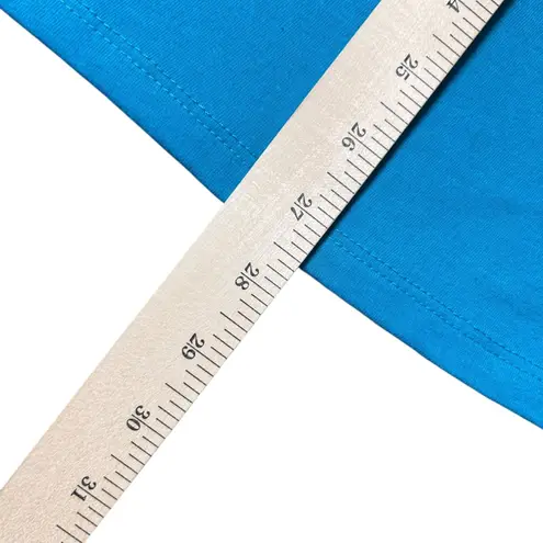 NEW Miami Dolphins NFL Womens XL Teal Orange 3/4 Sleeve T Shirt Team Apparel Blue