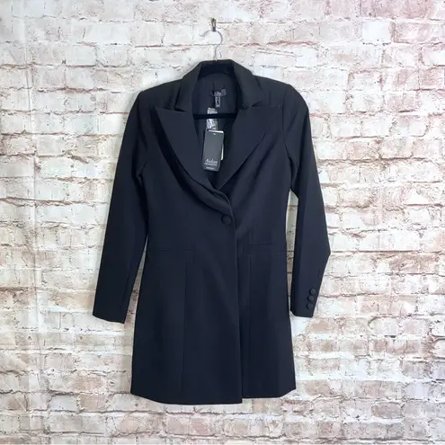 Aidan Aidan Mattox Black Tuxedo Cocktail Dress Size 2 NEW