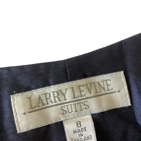 Larry Levine  Satin Suit Blouse