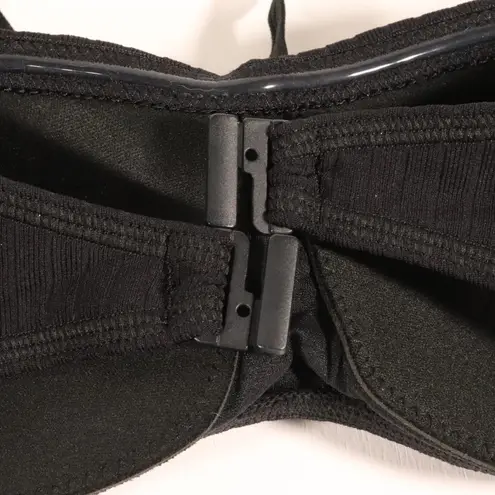 Seafolly NWT X Revolve Inka Rib Bustier Bandeau in Black