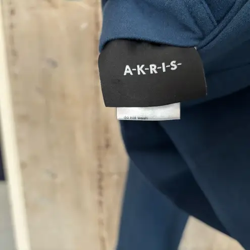 Akris Mulberry Silk Cotton Blend Crop Jacket