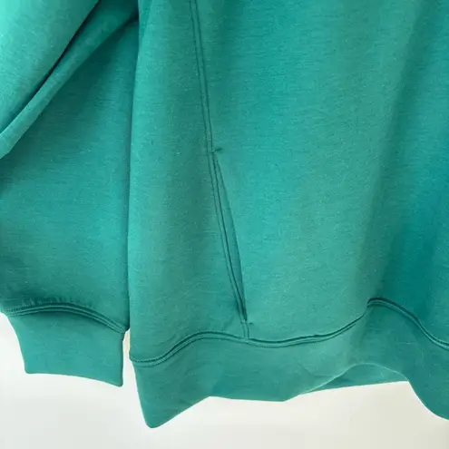 YPB Your Personal Best Neoknit 1/2 Zip Pullover Emerald Green Abercrombie Active Size L