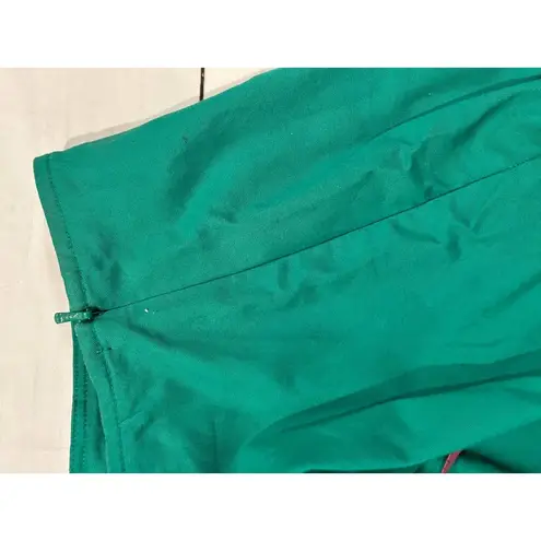 Requirements  Green Casual Novelty Cropped Capri Pant Pink Flamingo Size 14