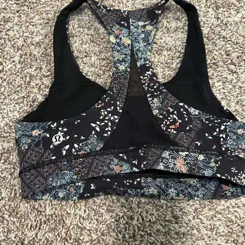  Butterfly Sports Bra Size 4 With Pads Mesh - Activewear - Lululemon